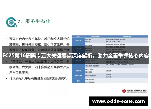 FC25第16周黑卡五大关键要点深度解析，助力全面掌握核心内容