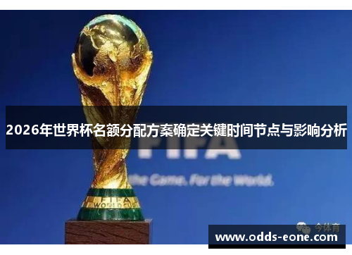 2026年世界杯名额分配方案确定关键时间节点与影响分析